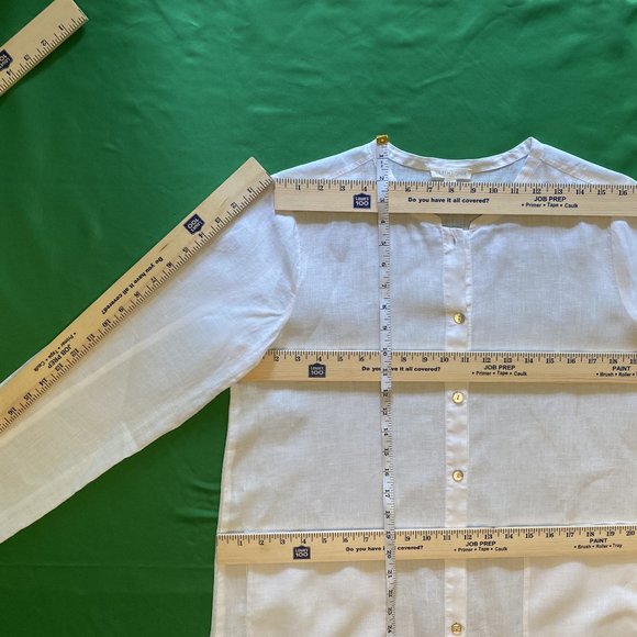 Eileen Fisher Organic French Linen Tunic, Small - Picture 8 of 11